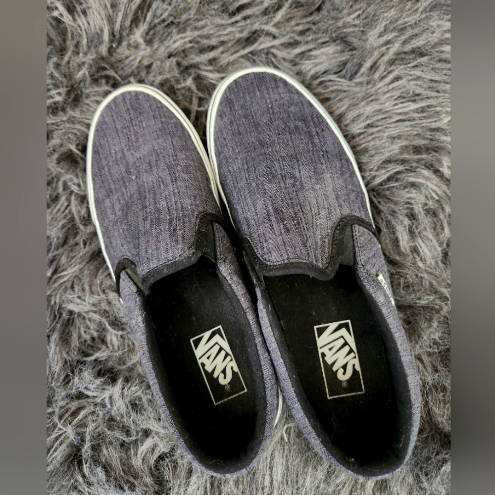 Gray VANS Men's Size 8; Women's size 10